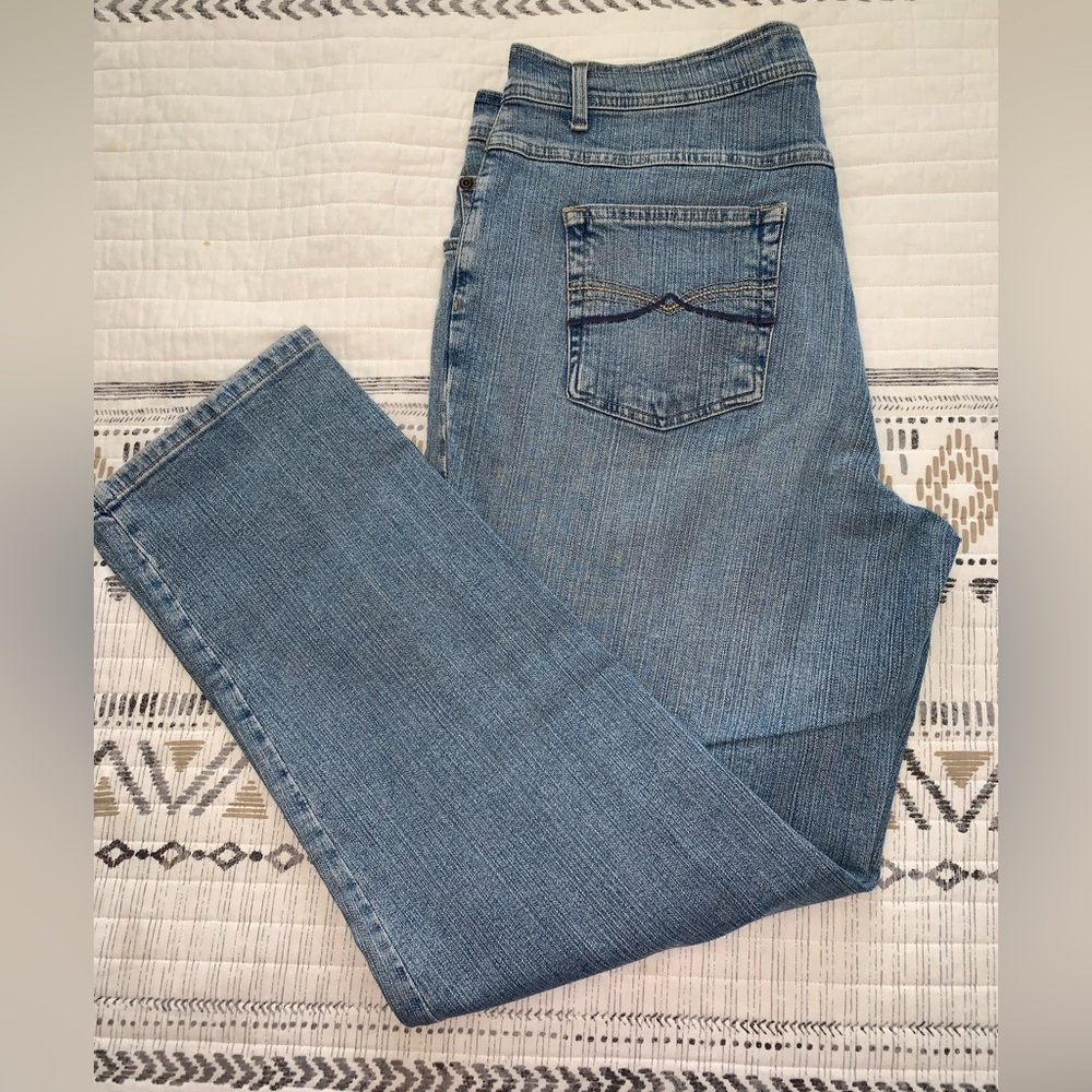 Classic Blue Women's Jeans - Size 18W
